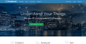 ThingSpeak Homepage